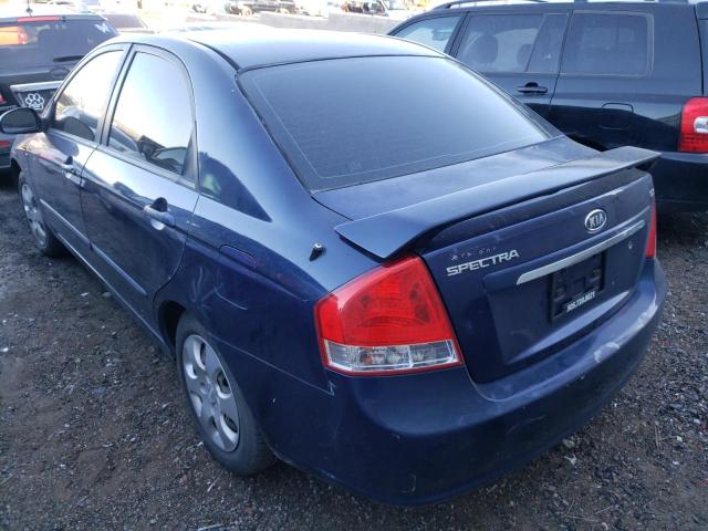 Photo 3 from auction – 2009 KIA SPECTRA EX with VIN KNAFE221295612386