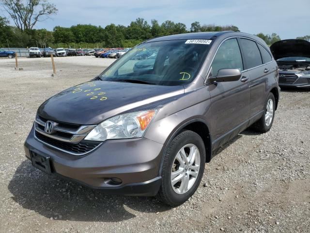 Photo 2 from auction – 2011 HONDA CR-V EXL with VIN 5J6RE4H72BL053408