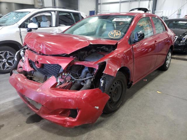 Photo 2 from auction – 2009 TOYOTA COROLLA BA with VIN 2T1BU40E79C117691