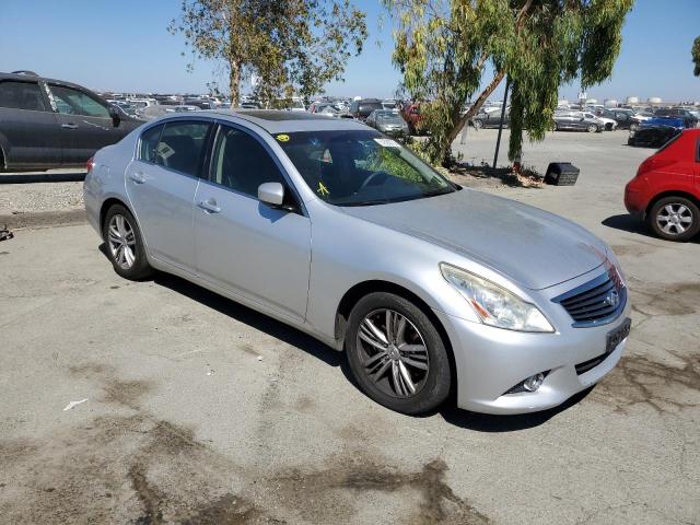 INFINITI G25 BASE 2012 with VIN JN1DV6AP7CM701023 - Photo from auction