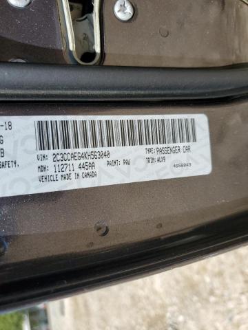 Photo 10 from auction – 2019 CHRYSLER 300 LIMITE with VIN 2C3CCAEG4KH563040