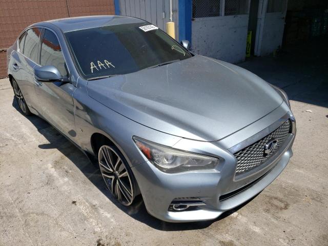 INFINITI Q50 BASE 2014 with VIN JN1BV7AP8EM679727 - Photo from auction