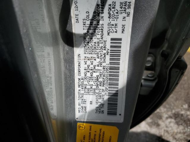 Photo 10 from auction – 2002 LEXUS RX 300 with VIN JTJGF10U220129511