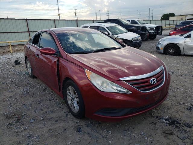 Photo 1 from auction – 2014 HYUNDAI SONATA GLS with VIN 5NPEB4AC0EH843979