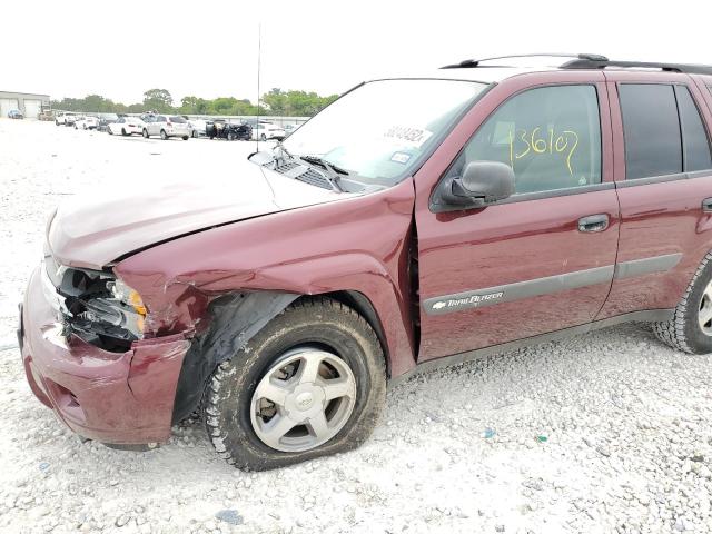 Photo 9 from auction – 2004 CHEVROLET TRAILBLAZE with VIN 1GNDS13S242430595