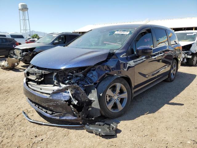Photo 2 from auction – 2021 HONDA ODYSSEY EX with VIN 5FNRL6H57MB037409