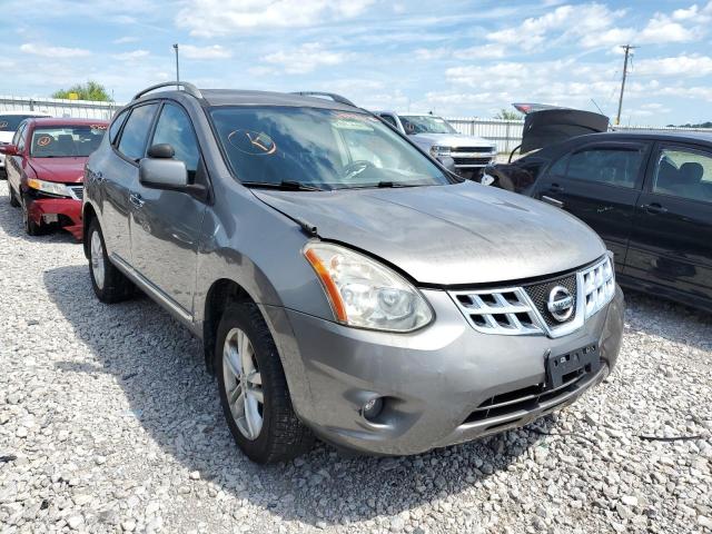 NISSAN ROGUE S 2013 with VIN JN8AS5MV1DW130488 - Photo from auction