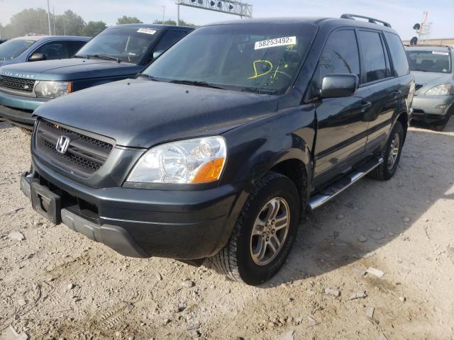 Photo 2 from auction – 2004 HONDA PILOT EX with VIN 2HKYF18444H564239