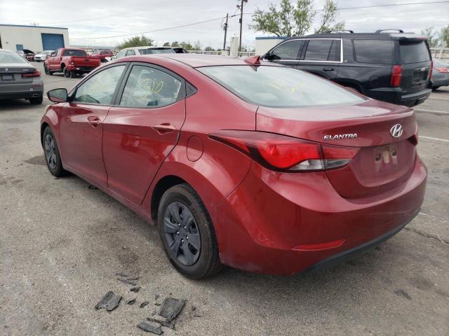 Photo 3 from auction – 2016 HYUNDAI ELANTRA SE with VIN 5NPDH4AEXGH700522