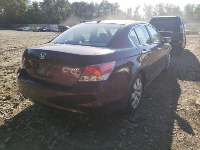Photo 4 from auction – 2010 HONDA ACCORD EXL with VIN 5KBCP3F85AB007117