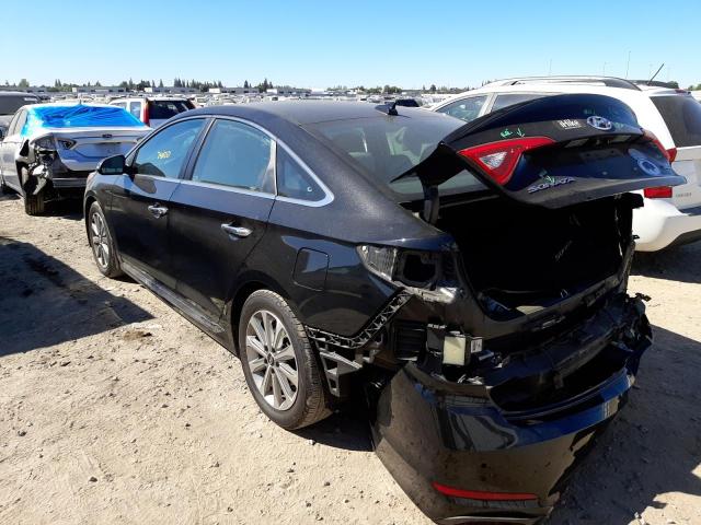 Photo 3 from auction – 2017 HYUNDAI SONATA SPO with VIN 5NPE34AF3HH469086