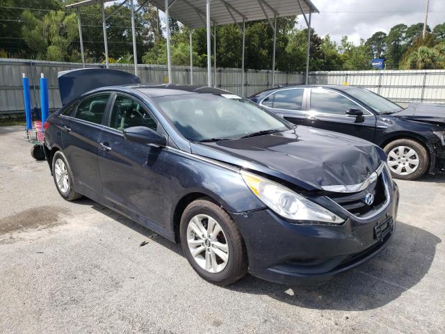 HYUNDAI SONATA GLS 2014 with VIN 5NPEB4AC2EH894447 - Photo from auction