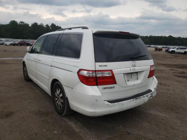Photo 3 from auction – 2007 HONDA ODYSSEY EX with VIN 5FNRL38627B456778