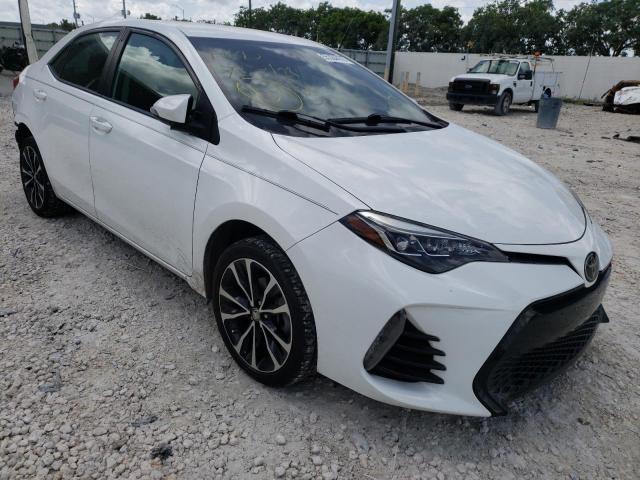 TOYOTA COROLLA L 2019 with VIN 5YFBURHE1KP866946 - Photo from auction
