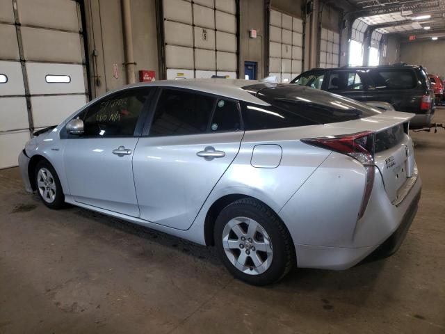 Photo 3 from auction – 2016 TOYOTA PRIUS with VIN JTDKBRFU1G3008585