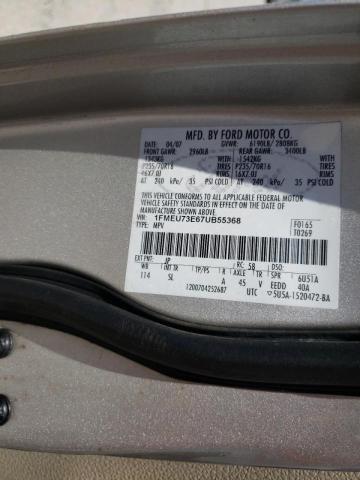 Photo 10 from auction – 2007 FORD EXPLORER X with VIN 1FMEU73E67UB55368