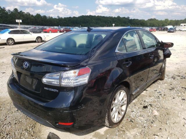 Photo 4 from auction – 2010 LEXUS HS 250H with VIN JTHBB1BA0A2018582