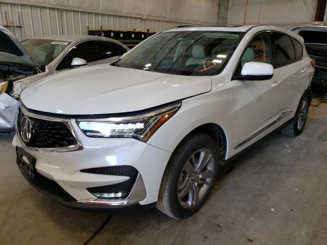Photo 2 from auction – 2021 ACURA RDX ADVANC with VIN 5J8TC2H7XML006167