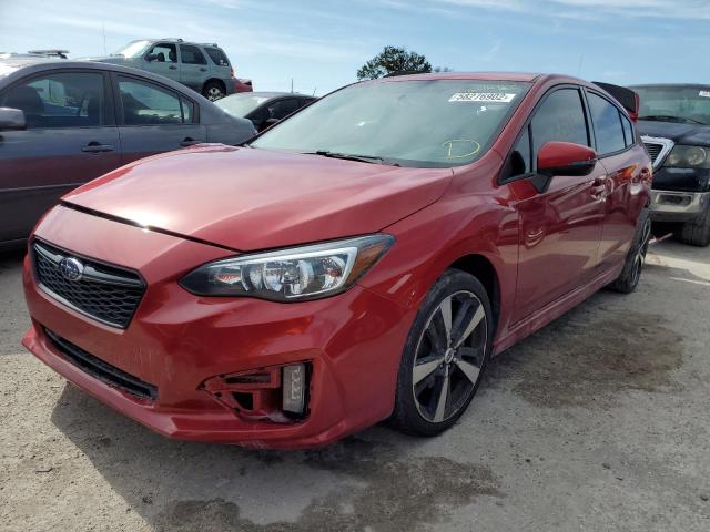 Photo 2 from auction – 2017 SUBARU IMPREZA SP with VIN 4S3GKAK66H3618742