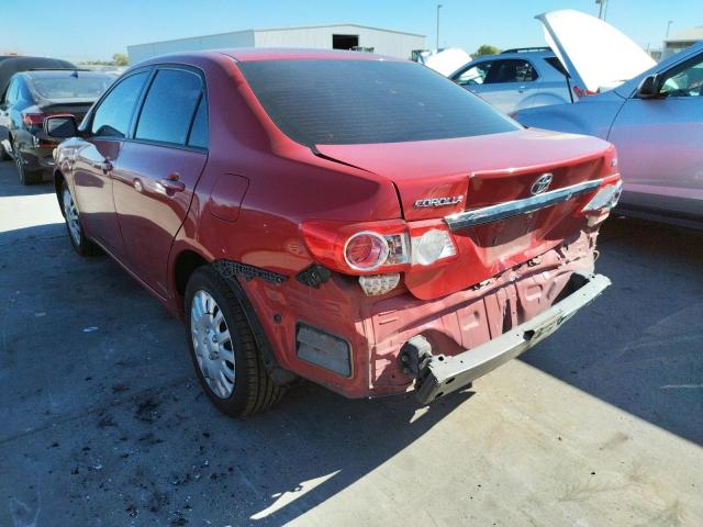 Photo 3 from auction – 2012 TOYOTA COROLLA BA with VIN 2T1BU4EE1CC782554