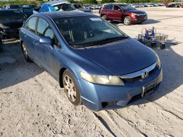 Photo 1 from auction – 2009 HONDA CIVIC LX with VIN 19XFA16539E030503