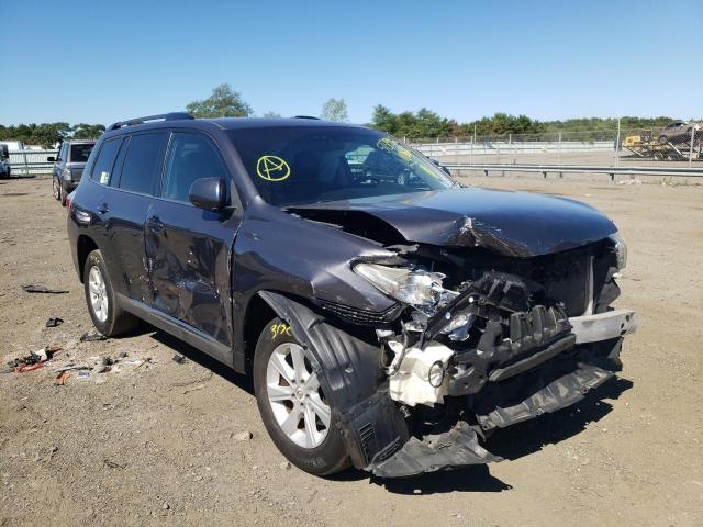 TOYOTA HIGHLANDER 2013 with VIN 5TDBK3EH9DS188880 - Photo from auction