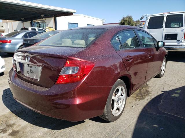 Photo 4 from auction – 2012 HONDA CIVIC EX with VIN 19XFB2F88CE384148
