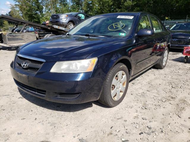 Photo 2 from auction – 2008 HYUNDAI SONATA GLS with VIN 5NPET46F28H342760
