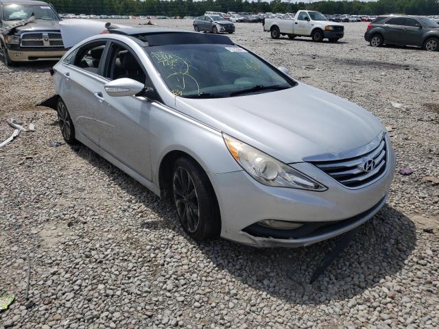 HYUNDAI SONATA SE 2014 with VIN 5NPEC4ABXEH825221 - Photo from auction
