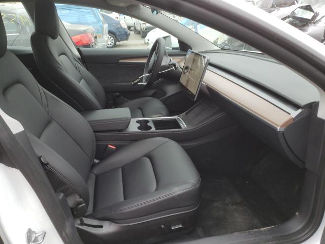 Photo 5 from auction – 2022 TESLA MODEL 3 with VIN 5YJ3E1EA3NF309718