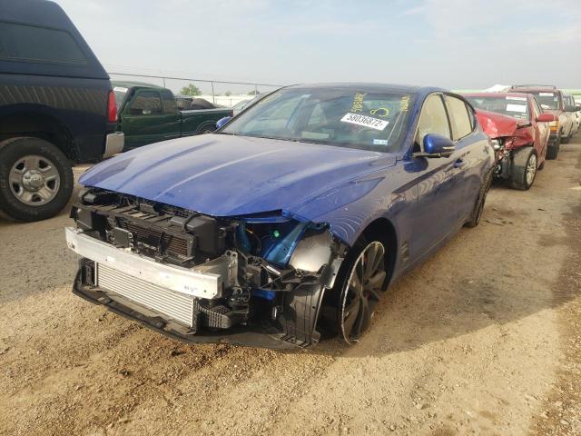 Photo 2 from auction – 2022 GENESIS G70 BASE with VIN KMTG54TE4NU102000