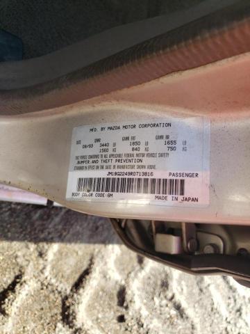 Photo 10 from auction – 1994 MAZDA PROTEGE DX with VIN JM1BG2249R0713816