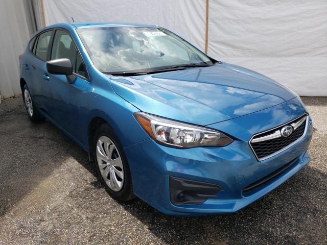 SUBARU IMPREZA 2018 с VIN 4S3GTAA62J3734959 - Фото с аукциона