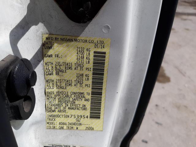 Photo 10 from auction – 2014 NISSAN FRONTIER S with VIN 1N6BD0CT5EN753954