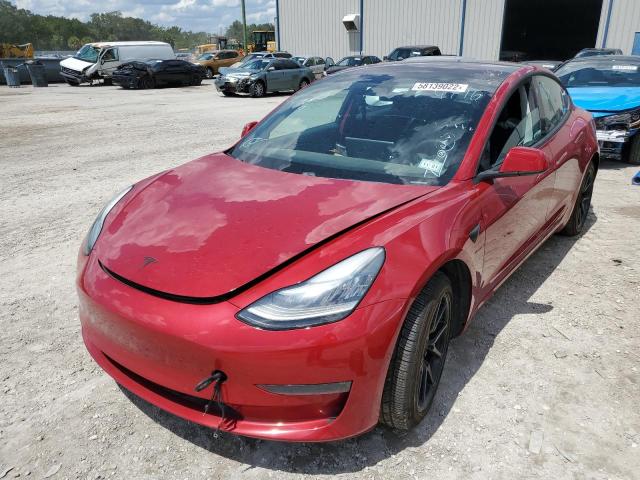 Photo 2 from auction – 2018 TESLA MODEL 3 with VIN 5YJ3E1EB2JF114776