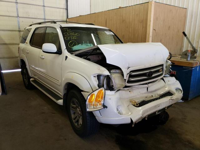 TOYOTA SEQUOIA LI 2003 with VIN 5TDBT48A53S165631 - Photo from auction