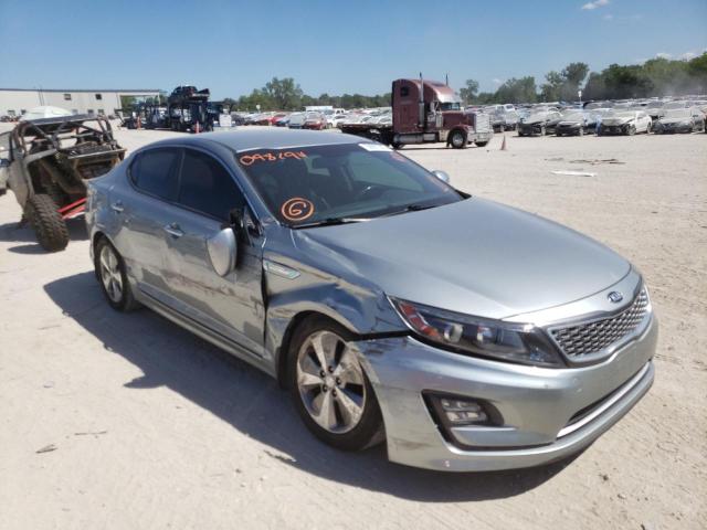 KIA OPTIMA HYB 2016 with VIN KNAGN4ADXG5098294 - Photo from auction
