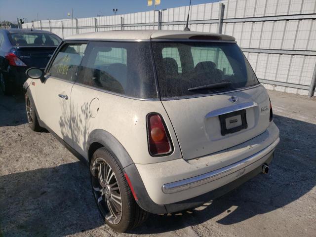 Photo 3 from auction – 2004 MINI COOPER with VIN WMWRC33454TJ62271