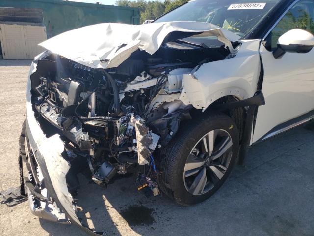 Photo 9 from auction – 2022 NISSAN ROGUE SL with VIN 5N1BT3CBXNC714914