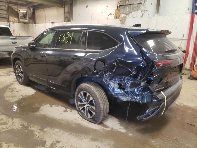 Photo 3 from auction – 2021 TOYOTA HIGHLANDER with VIN 5TDGZRBH5MS151706