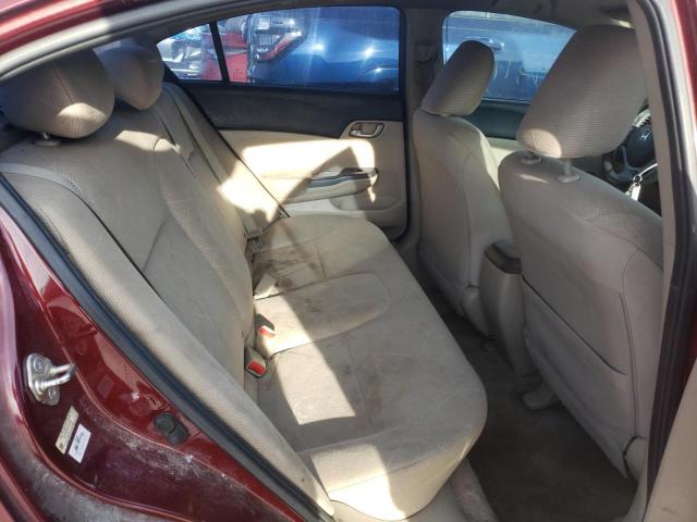 Photo 6 from auction – 2012 HONDA CIVIC LX with VIN 2HGFB2F54CH612884