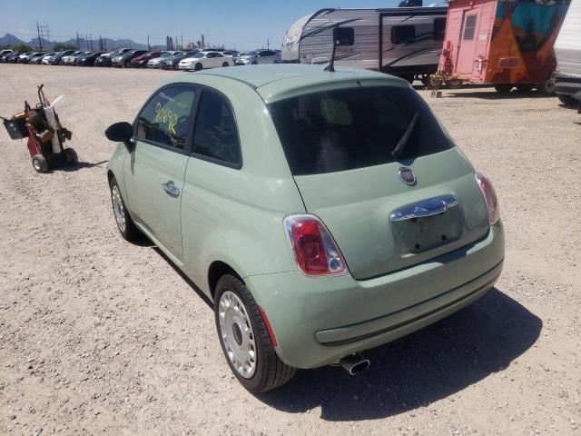 Photo 3 from auction – 2012 FIAT 500 POP with VIN 3C3CFFAR1CT339759