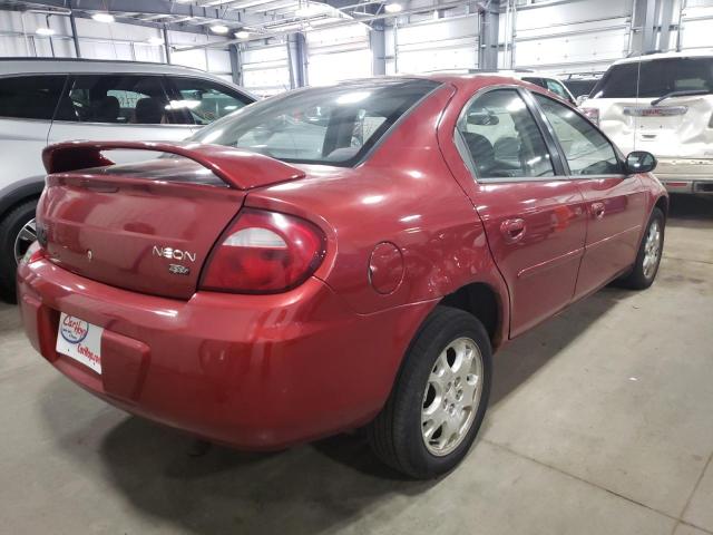 Photo 4 from auction – 2005 DODGE NEON SXT with VIN 1B3ES56C95D185987
