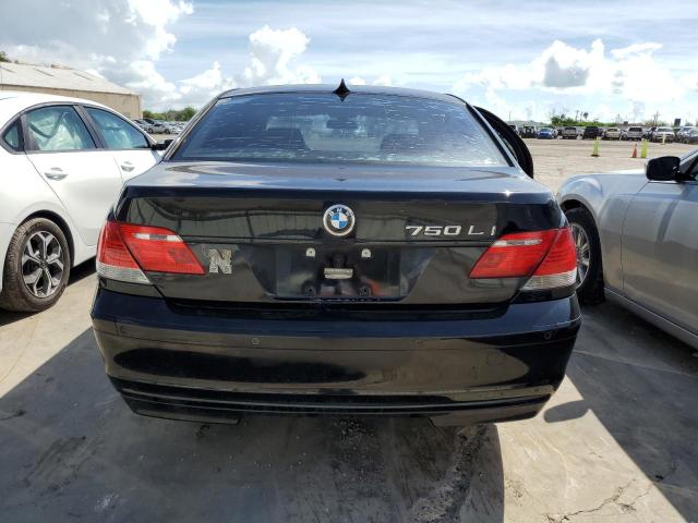 Photo 9 from auction – 2008 BMW 750 LI with VIN WBAHN83508DT77827