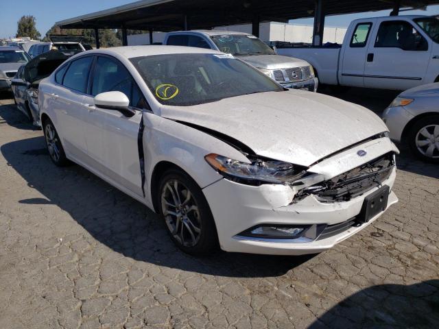 FORD FUSION SE 2017 with VIN 3FA6P0H71HR158078 - Photo from auction