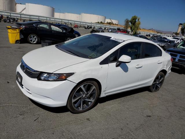 Photo 2 from auction – 2012 HONDA CIVIC LX with VIN 19XFB2F50CE367124