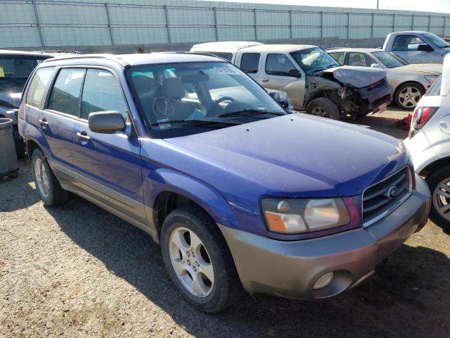 SUBARU FORESTER 2 2003 with VIN JF1SG65643H716240 - Photo from auction