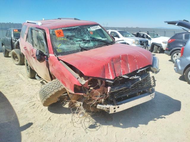 TOYOTA 4RUNNER SR 2016 with VIN JTEBU5JR0G5298369 - Photo from auction