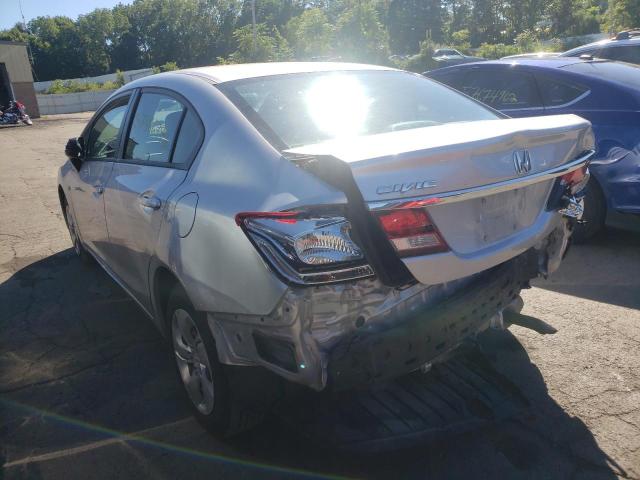 Photo 3 from auction – 2014 HONDA CIVIC LX with VIN 19XFB2F51EE240613