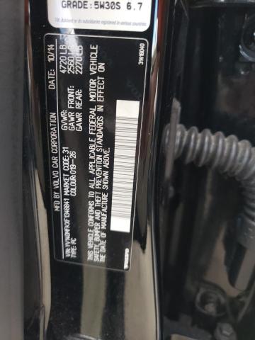 Photo 10 from auction – 2015 VOLVO S60 PREMIE with VIN YV140MFKXF1348841